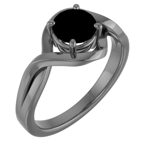 14K Yellow Natural Citrine Ring