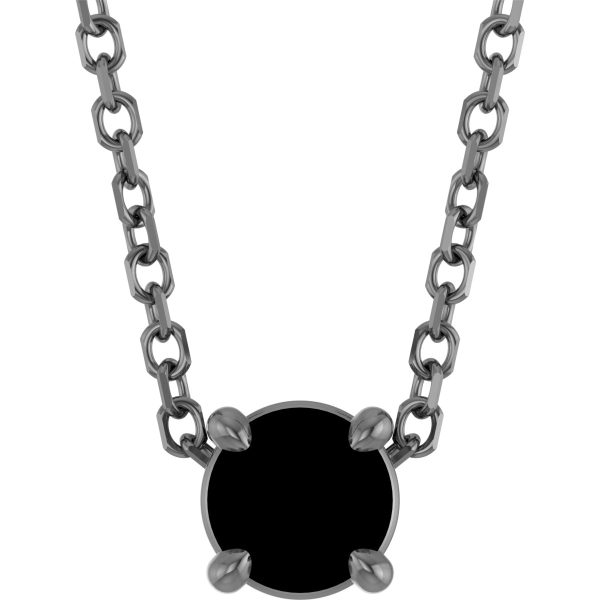 14K Rose 4 mm Lab-Grown Ruby 16-18" Necklace